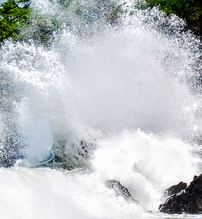 flowing water