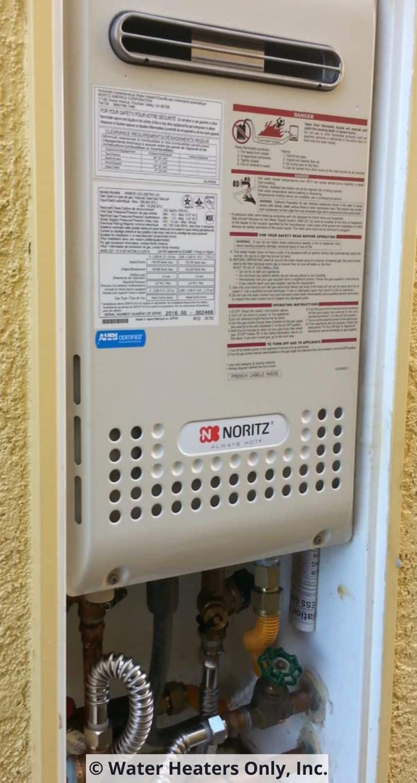 tankless water heater in sacramento